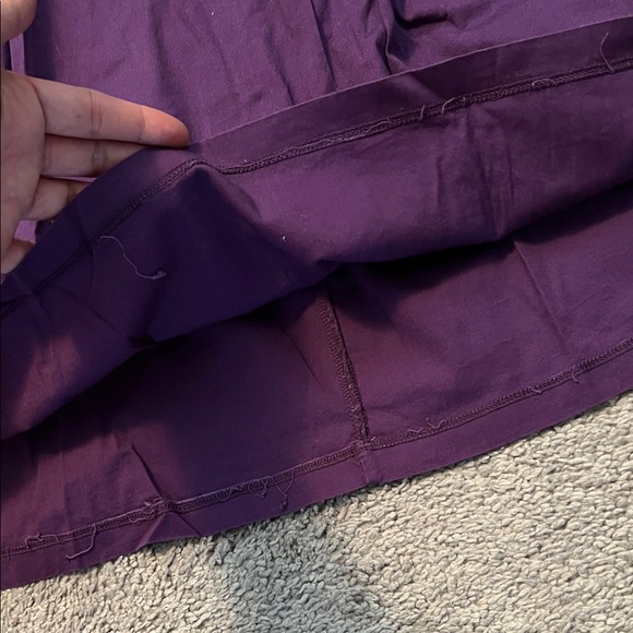 BeBop Charcoal and Violet Casual Kids Dress - Picture 2 of 6